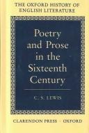 Poetry and Prose in the sixteenth Century