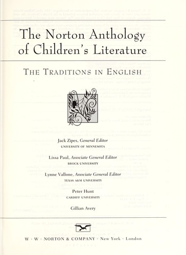 The Norton Anthology of Children's Literature