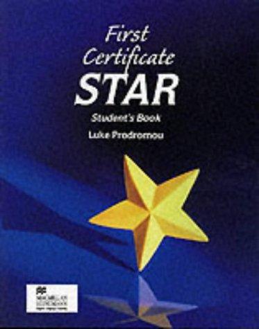 First Certtificate Star