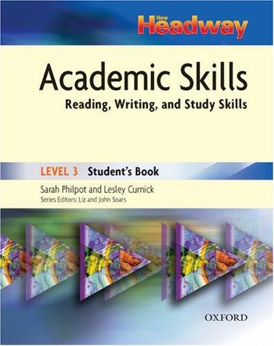 Headway Academic Skills Listening, Speaking, and Study Skills