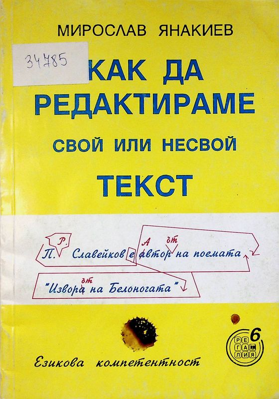 Как да редактираме свой или несвой текст