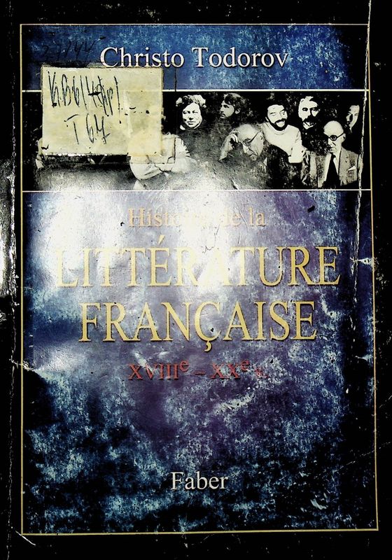 Histoire de la litterature francaise XVIIIe- XXe s.