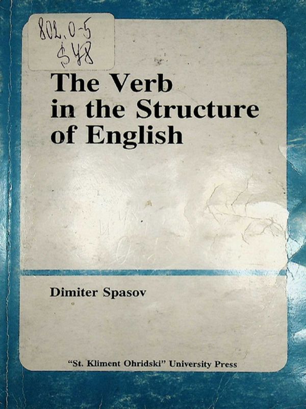 The Verb in the Structure of English