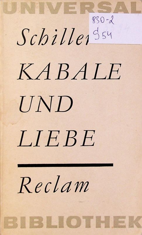 Kabale und Liebe