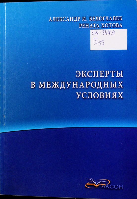 Эксперты в международных условиях