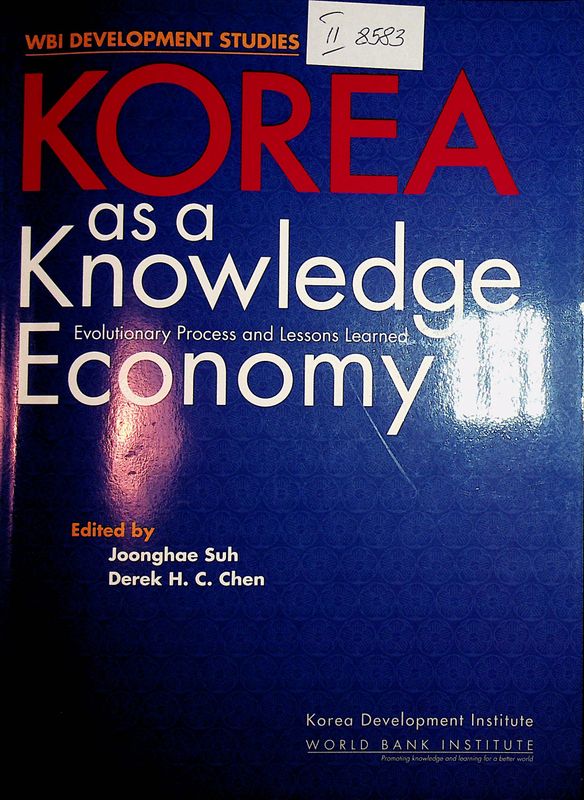Korea as a Knowledge Economy