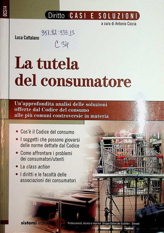 La tutela del consumatore