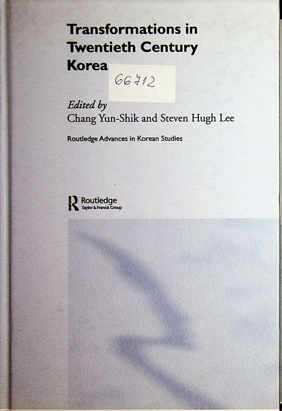 Transformations in Twentieth Century Korea
