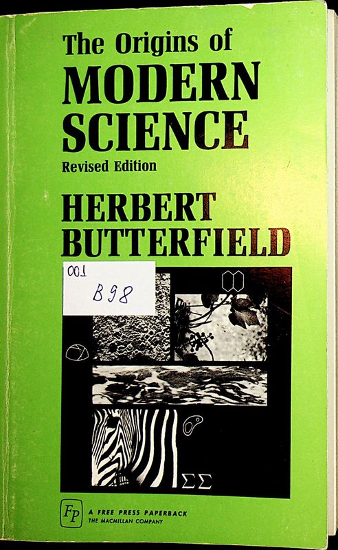 The Origins of Modern Science 1300-1800