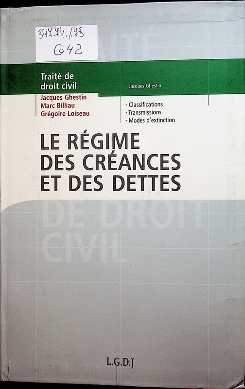 Traite de droit civil