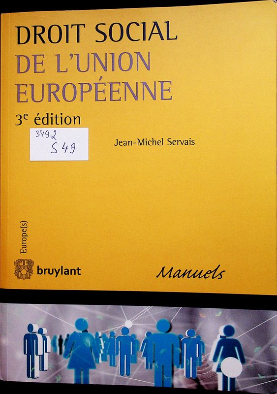 Droit social de l'union europeenne