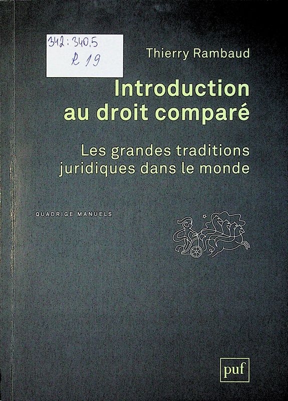 Introduction au droit compare