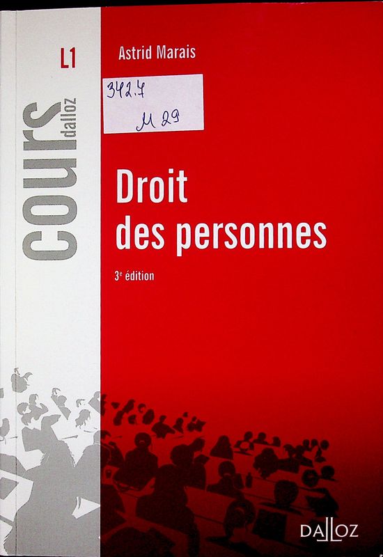 Droit des personnes