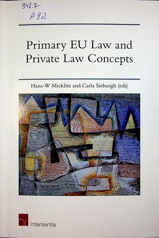 Primary EU Law and Private Law Concepts