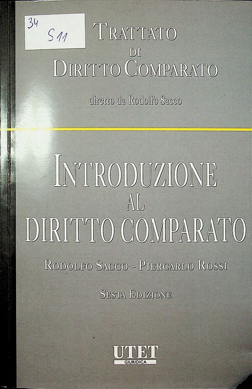 Introduzione al diritto comparato