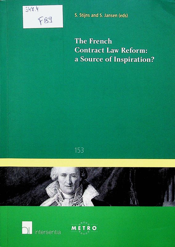 The French Contract Law Reform: a Source of Inspiration?
