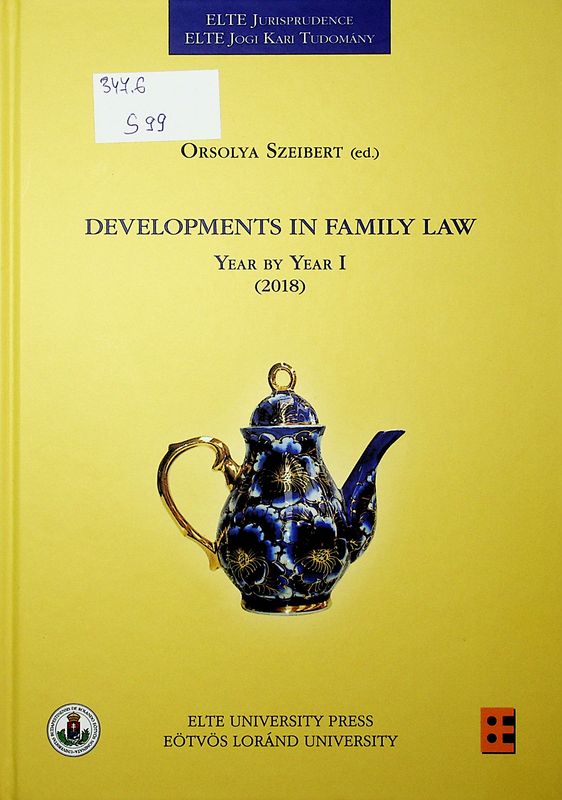 Developments in Family Law