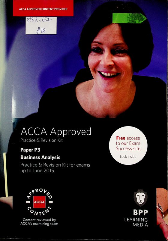 ACCA Approved Practice & Revision Kit - Paper P3