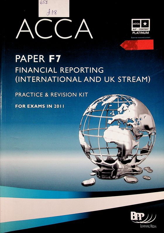 ACCA - Paper F7