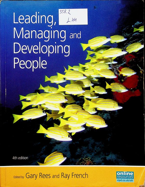 Leading, Managing and Developing People