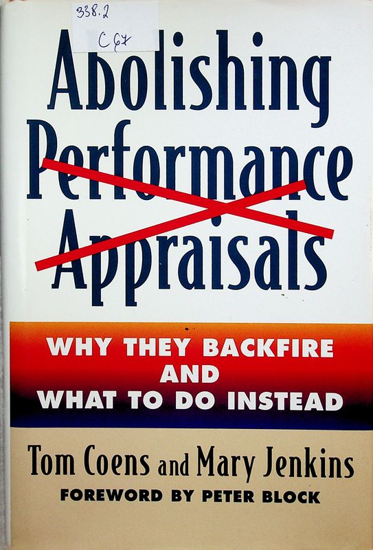 Abolishing Performance Appraisals