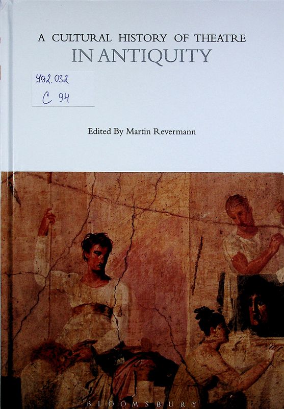 A Cultural History of Theatre