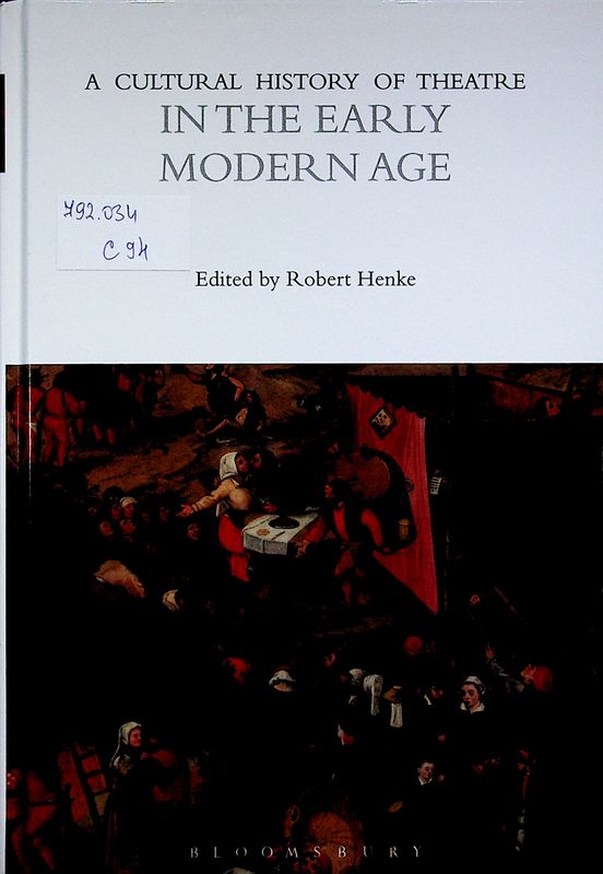 A Cultural History of Theatre