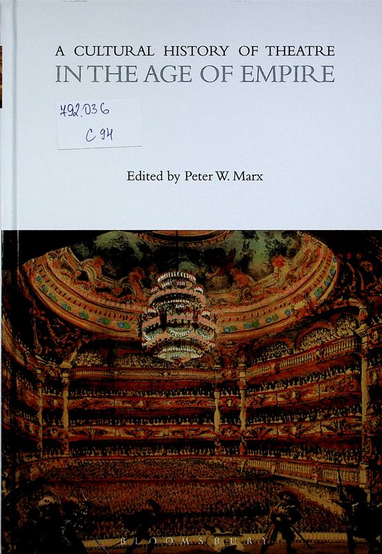 A Cultural History of Theatre