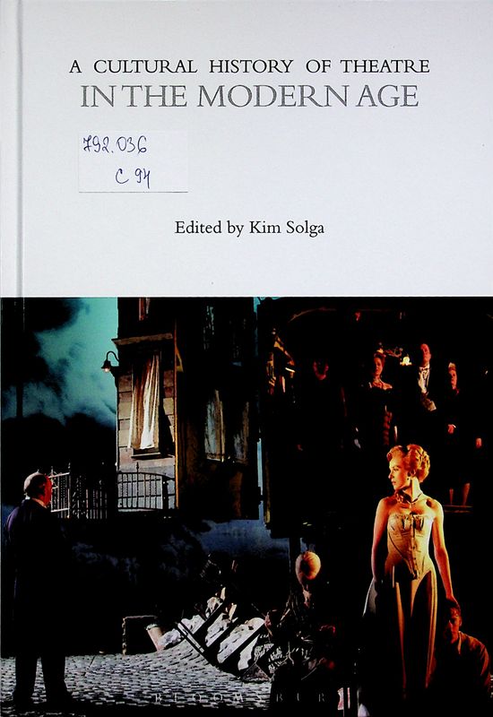 A Cultural History of Theatre