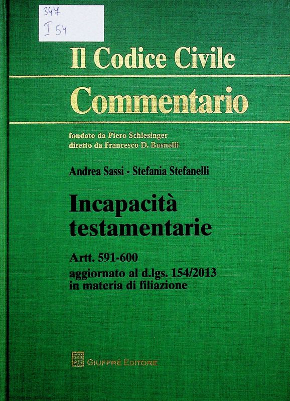 Il Codice Civile Commentario