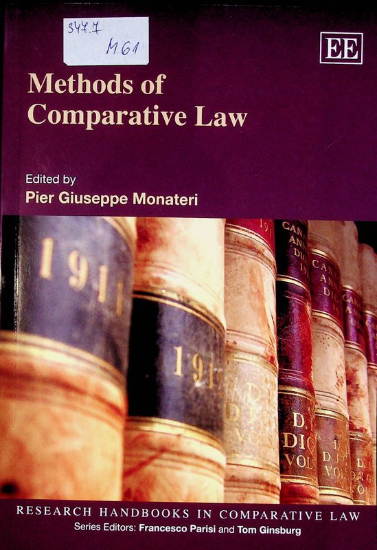 Methods of Comparative law