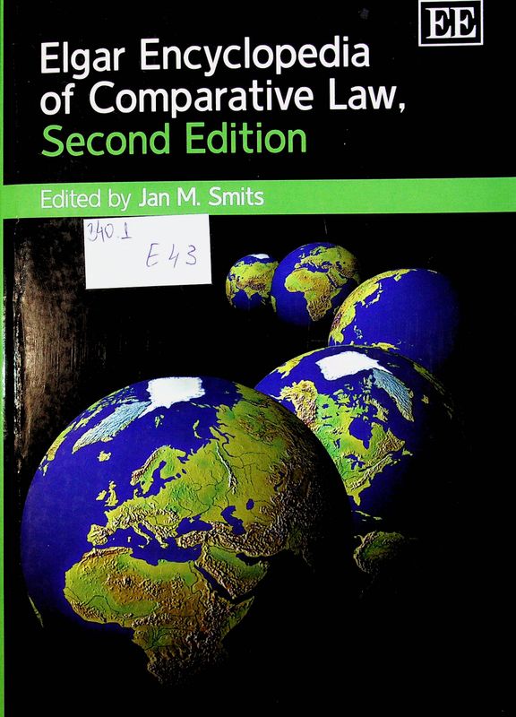 Elgar Encyclopedia of Comparative Law