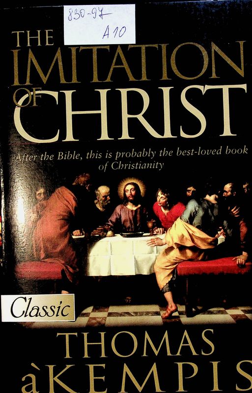 The Imitation Of Christ