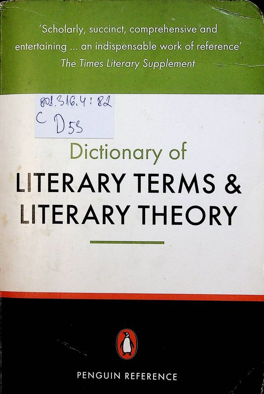 Dictionary of Literary Terms and Literary Theory
