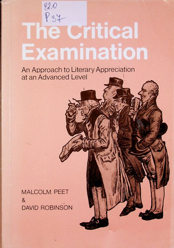 The Critical Examination