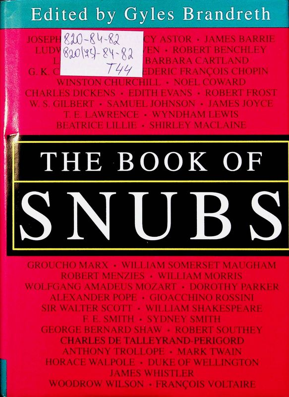 The Book of Snubs