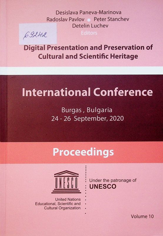 Digital Presentation and Preservation of Cultural and Scientific Heritage