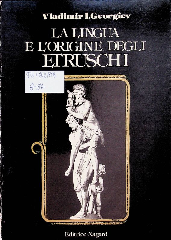 La lingua e l'origine degli Etruschi