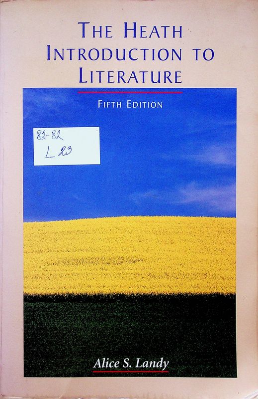The Heath Introduction to Literature