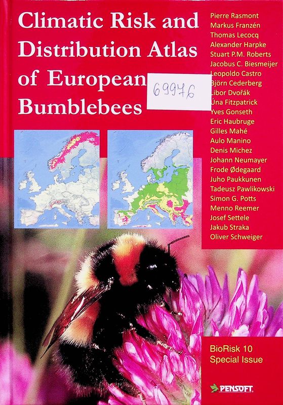 Climatic Risk and Distribution Atlas of European Bumblebees