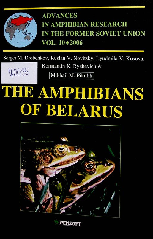 The Amphibians of Belarus