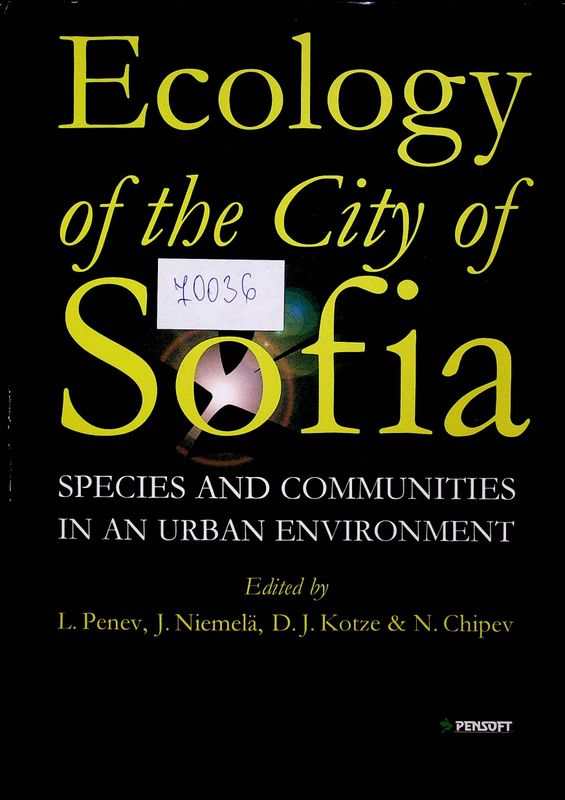 Ecology of the City of Sofia