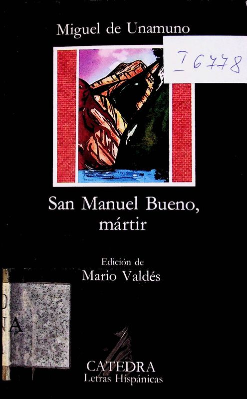 San Manuel Bueno, martir