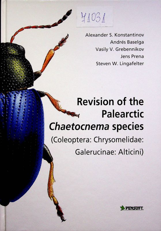 Revision of the Palearctic Chaetocnema species (Coleoptera: Chrysomelidae: Galerucinae: Alticini)
