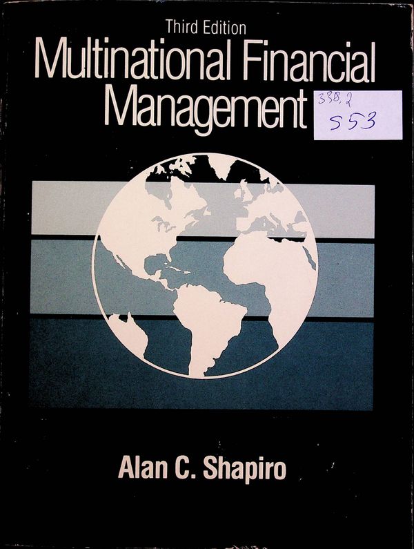 Multinational Financial Management