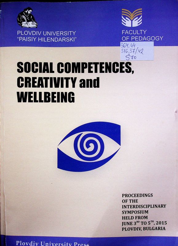 Social competences creativity and wellbeing