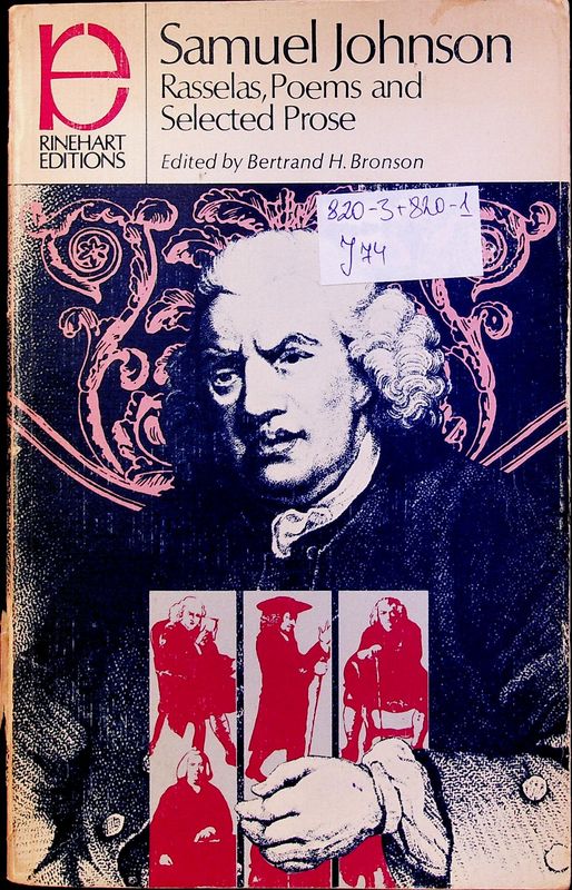 Rasselas, Poems and Selected Prose