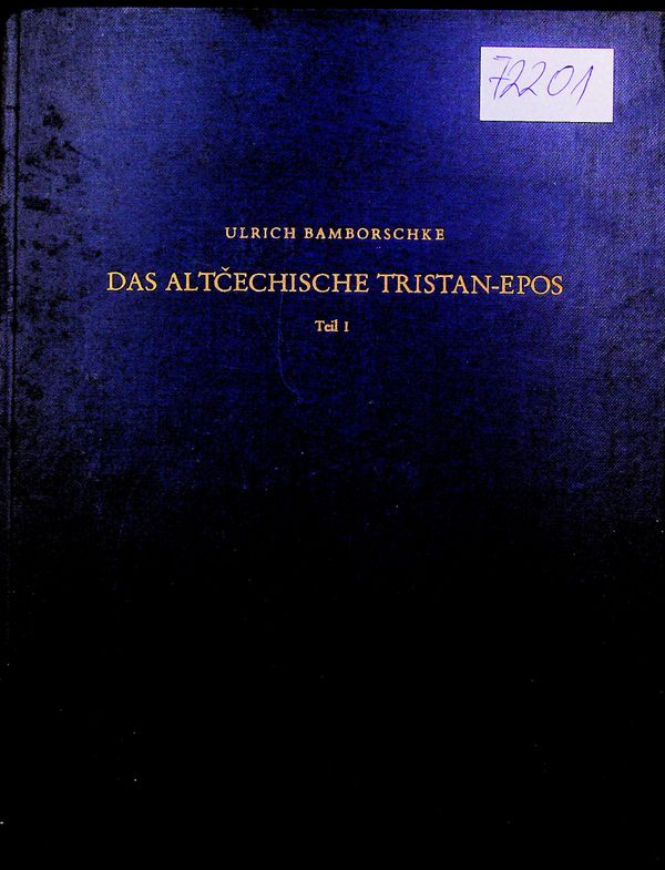 Das altcechische Tristan-Еpos