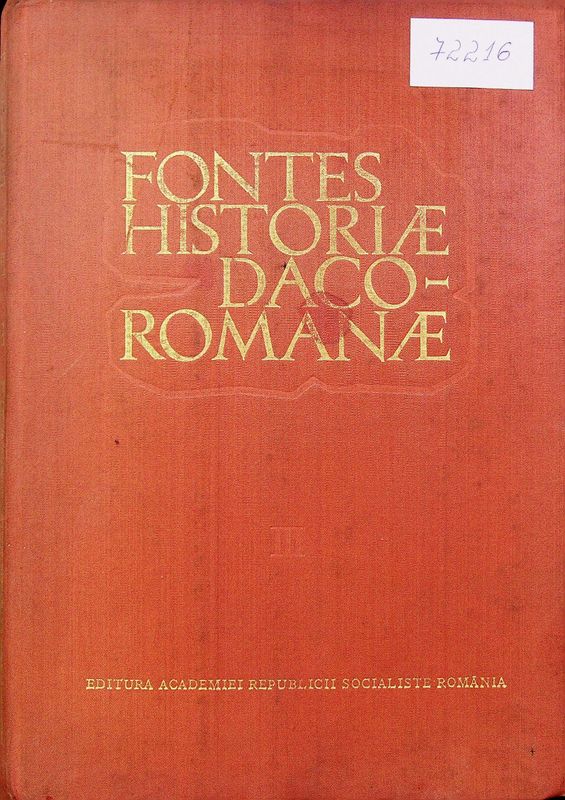 Izvoarele istoriei Romaniei