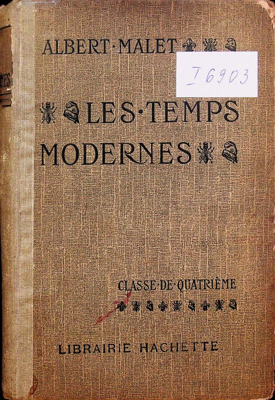 Les Temps Modernes (1498-1789)